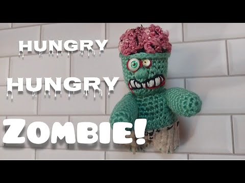 Halloween Crochet Zombie Amigurumi Tutorial