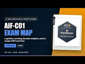 Zero to Hero: AWS Certified AI Practitioner AIF-C01 in 2026 | Part 1: Exam Map & Study Plan