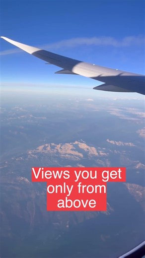 ✈️ Flying Over the Austrian Alps 🇦🇹🏔️ #aviation