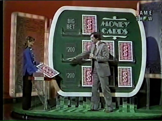 Card Sharks NBC Daytime December 1978 Jim Perry Janice Baker and Markie Post