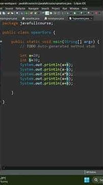 Arithmetic operator | full video in description