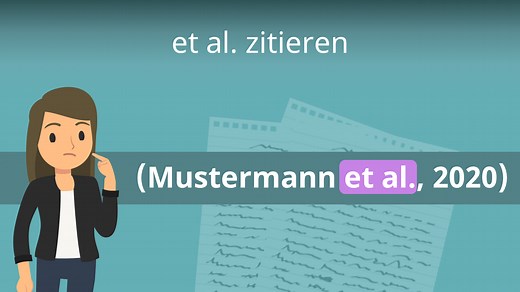 et al zitieren — häufigste Fragen