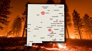 Largest wildfires in New Mexico history