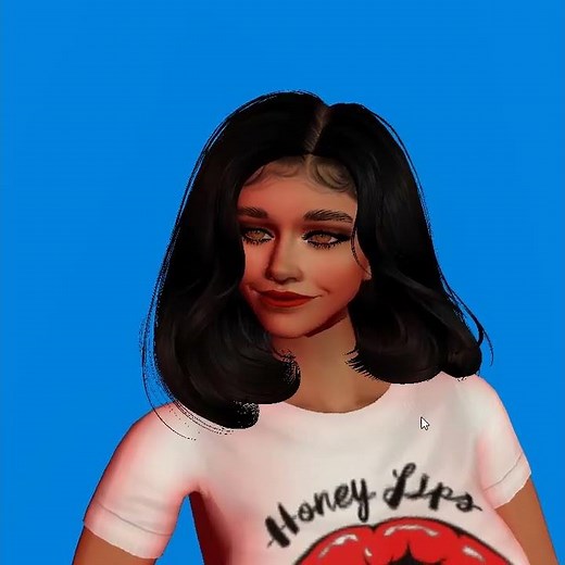 Jenna Mesh Head. Derivable for IMVU, From MeshHeads