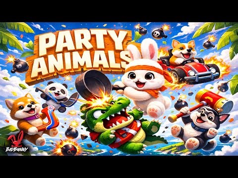 බටු මැරයෝ 🐻‍❄️🐷🐰 | Party Animals