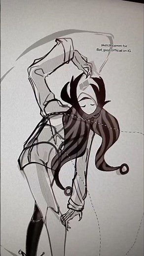 jesters are fun to draw :) #jester #artcommission #arttimelapse #sketch