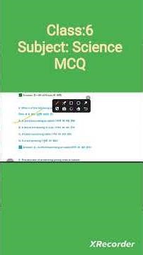 Class:6, Science Chapter 2 – Diversity in the Living World MCQs