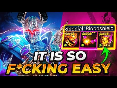 BLOODSHIELD EXPLOIT FOR TIDUS, JANKY CODE MAKES IT EASY! TEST SERVER! Raid: Shadow Legends