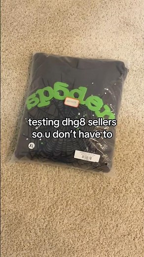 DHG8 SP5DER HOODIE REVIEW | Best Spreadsheet In Bio 🔗 #sp5der #streetwear #fashion #shorts