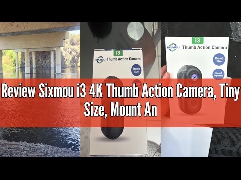 Review Sixmou i3 4K Thumb Action Camera, Tiny Size, Mount Anywhere, Small Body Camera with Spring Cl