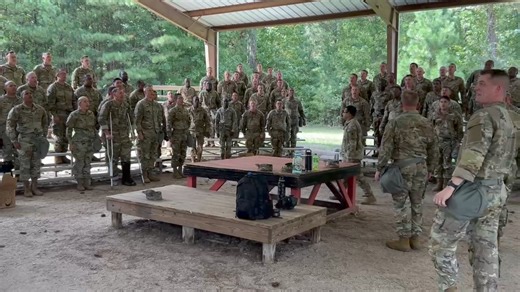 6.2K views · 133 reactions | SOLDIERS OF GOD! Motivated Soldiers of Chaplain Basic Officer Leader Course 24-003 sing Soldiers of God after their training at the Fort Jackson CBRN range that included a visit to the gas chamber. #livethecallfiercely | U.S. Army Institute for Religious Leadership | Facebook