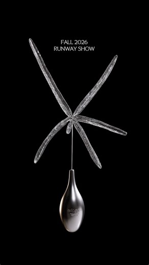 CULT GAIA on Instagram: "The invitation to our show was conceived as an object of permanence, a vessel and an offering. Cast as a necklace to rest against the heart, or worn as a leaf pinned to the body. Not paper to discard, but something to carry. A vessel holds lineage. An offering extends it forward. Shirzan honors the lionesses who shaped me. Witness it live @cultgaia"