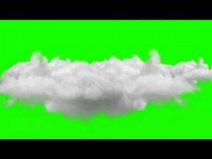 cloud realistic animation green screen royalty free footage