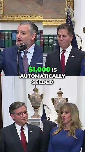 Future Wealth: $1000 Seeded for Every Newborn! #shorts