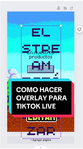 Consejos para streamers: Cómo hacer un overlay para TikTok Live