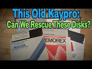This Old Kaypro - Can We Rescue This CP/M Software?