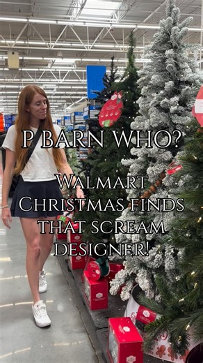 Walmart Christmas decor that feels designer on a budget! I love the burl wood candle and the Christmas tree collar! Make sure you’re following along and comment SHOP for details! Christmas decor Holiday decor Christmas table decor Holiday hosting Holiday home decor Christmas ornaments Affordable home finds Walmart home finds | Chris and Melis - Designer Decor Deals & Furniture Finds