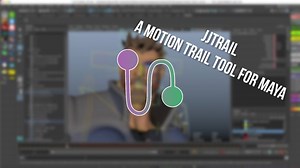 jjTrail- A Motion Trail Tool for Maya