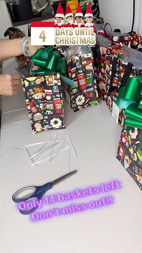 Last bunch of baskets made. We have 14 baskets left at the store! Don’t miss out! If we run out of premade baskets, you can always have it customized right there! #shimazustoreliliha #shaveice #giftbaskets #giftideas #gifts #christmas #hawaiianchristmas #localstyle #islandlife #hawaii #hawaiilife #hawaiieats #hawaiifoodie #honolulu #honolululife #honolulueats #honolulufoodies #islandflavors #hawaiianshaveice #localgrinds #girlboss #christmascountdown | Shimazu Store Liliha