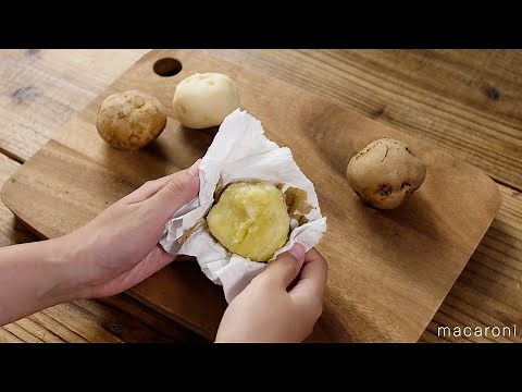 [How to peel potatoes] Range, kitchen knife, peeler! Introducing 3 methods ♪ ｜ macaroni