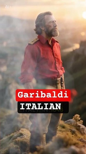 Red Shirt worrier of #italy #facts #history #moviefacts Giuseppe Garibaldi