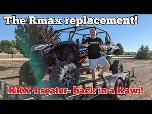 My 2023 Kawasaki KRX 1000 ES 4 seater ! Reveal and full walk around!