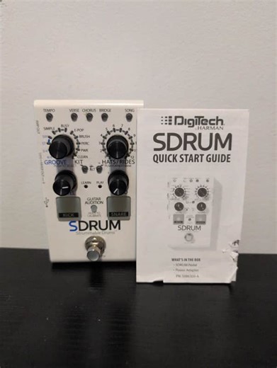 DigiTech SDRUM Strummable Drums 2010s - White | Reverb
