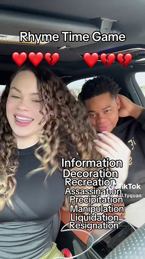 Rhyme time game challenge #couple #challenge #Relationship | couples challenge