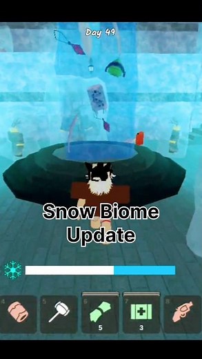 NEW SNOW BIOME UPDATE! ❄️🥶 99 Nights in the Forest #roblox