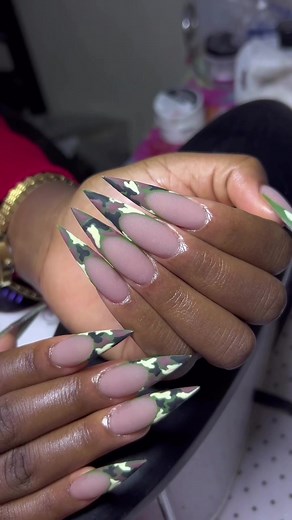 Trendy Army Nail Art: Stylish Designs & Techniques