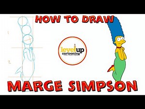 How to Draw Marge Simpson | Easy, Step by Step