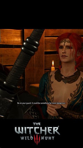 Triss Broke the Spell… Then the Truth Was Revealed 😱 #shorts #shortsfeed #witcher3