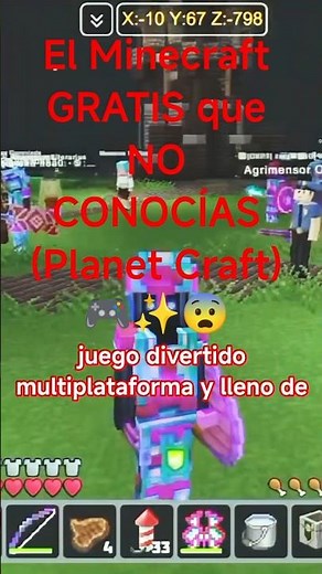 El Minecraft GRATIS que NO CONOCÍAS (Planet Craft) 🎮✨