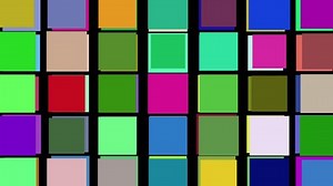 4K Squares Grid Background Digital Rendering
