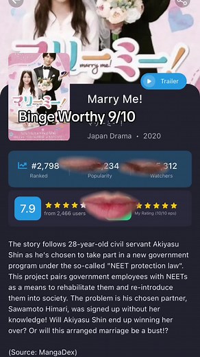 Discover the Charm of 'Marry Me' Japanese Drama