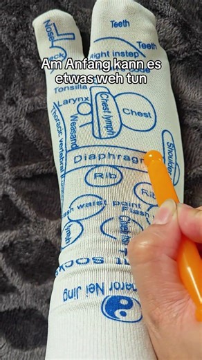 Ich habe meiner Mom diese Reflextherapie Socken geschenkt… ihre Reaktion sagt alles 🥺