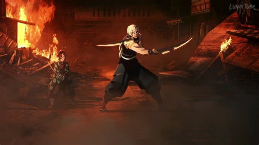 This is my favourite fighting scene untill now in Demon Slayer ❤️🔥