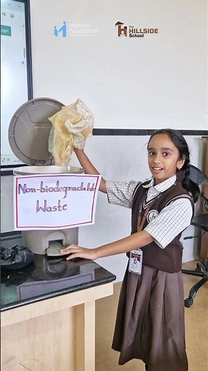 Waste Segregation Awareness by Hillside School Children