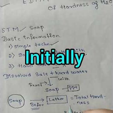 Soap Titration Method | Basic Explanation | Principle |Procedure | Water Chemistry |Engineer