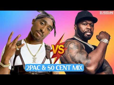 2Pac & 50 Cent Greatest Hits Mix 🔥 | Classic Hip-Hop Throwback | DJ Sedan