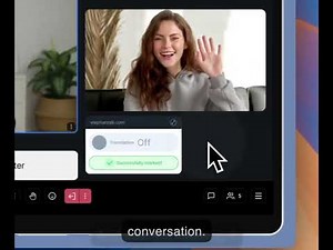 Real-Time ASL Translation for Online Meetings | Elephantalk Demo