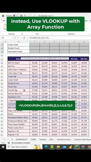 VLOOKUP Pro Tips in Excel 🔥 99% Users Don't Know These Tricks! | Excel Mastery in Minutes