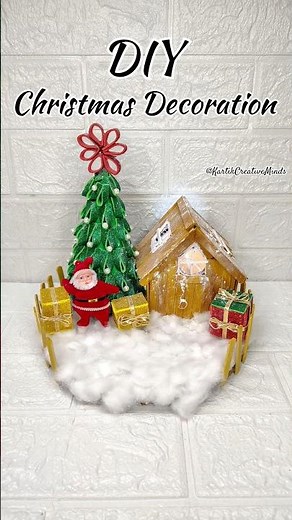 DIY Christmas Decoration #sorts #viralshort #viralvideo #christmas #christmasdecor #diy #craft