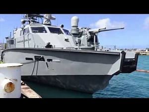 Coastal Riverine Squadron Two Exercise Aboard a Mk VI Patrol Boat