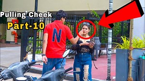 1.9M views · 68K reactions | Pulling Strangers Cheek Part -10 #pulling #Cheek #Prank #Allahabad #SumitCool | Sumit Cool Dubey | Facebook