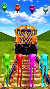 4 aliens train wrong head vs correct head match #reelsfbviral #reelstrending #viralchallenge #gaming #shortsfeed | High Koncept media