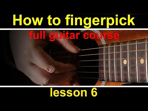 Guitar Lesson 6. How to play Everybody hurts, by REM. (fingerstyle, fingerpicking guitar lesson)