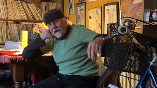 The Iron Man | An exclusive interview with literary legend Peter Mortimer By Noreen Rees and Sue Wilkinson | Published ILNS issue 16 The poet, playwright, theatre director, journalist and blogger opens up to I Love North Shields about his adopted home of North Shields/Cullercoats and his history of extreme challenges. To enter Peter Mortimer’s house is to visit another world, a sort of timeless, mythical place with its roots in the 1970s. Artwork and calligraphy cover the walls, and books are st