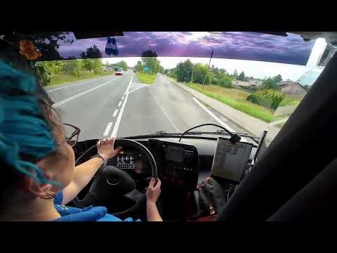 [Onboard] Route 123 Bus Ride – Secret Look Before the Shift + Scenic Evening Drive (4K POV)