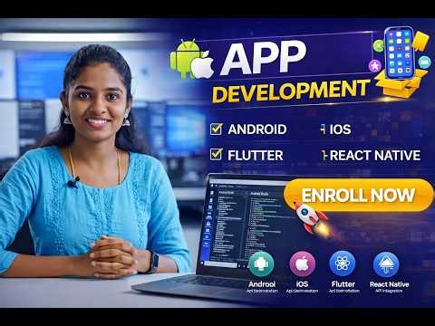 📱🚀 App Development Course in Erode | Training Trains 💻🔥#reviews